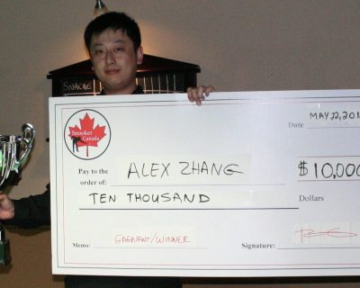 Zhang Wins $10 000 in The Richler Cup 