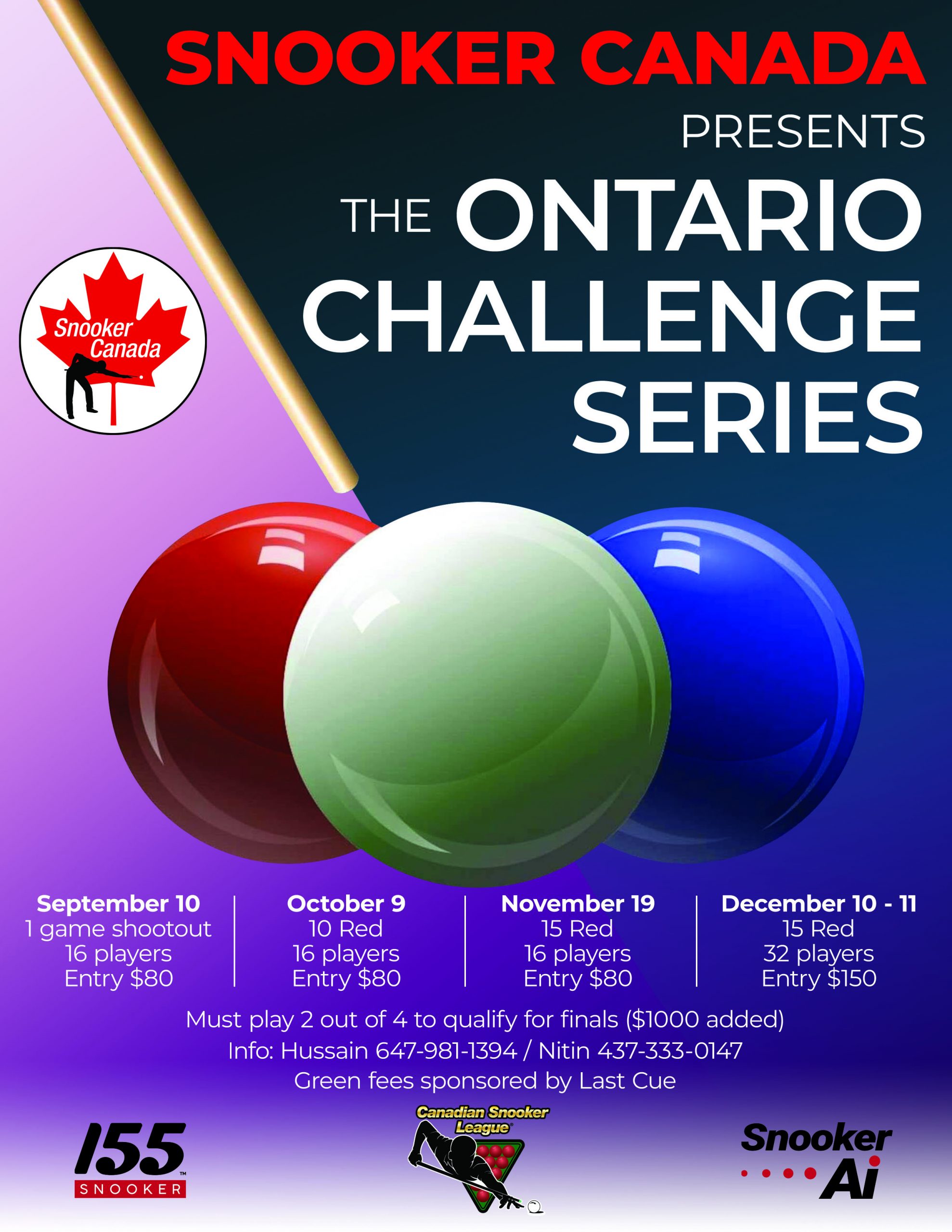 Ontario Sizzling with Snooker Action Snooker Canada
